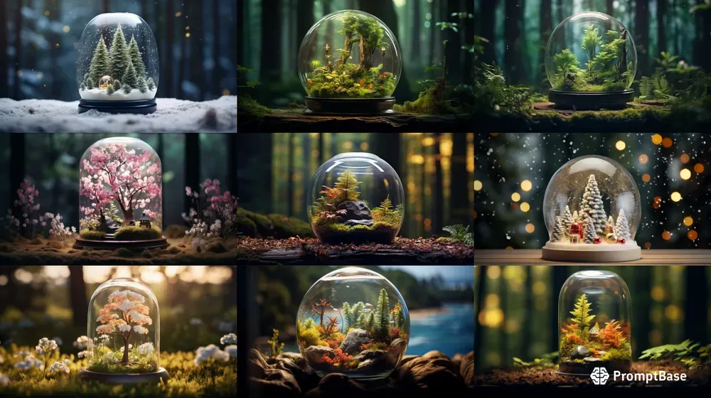 Cinematic Terrariums Midjourney Prompt PromptBase
