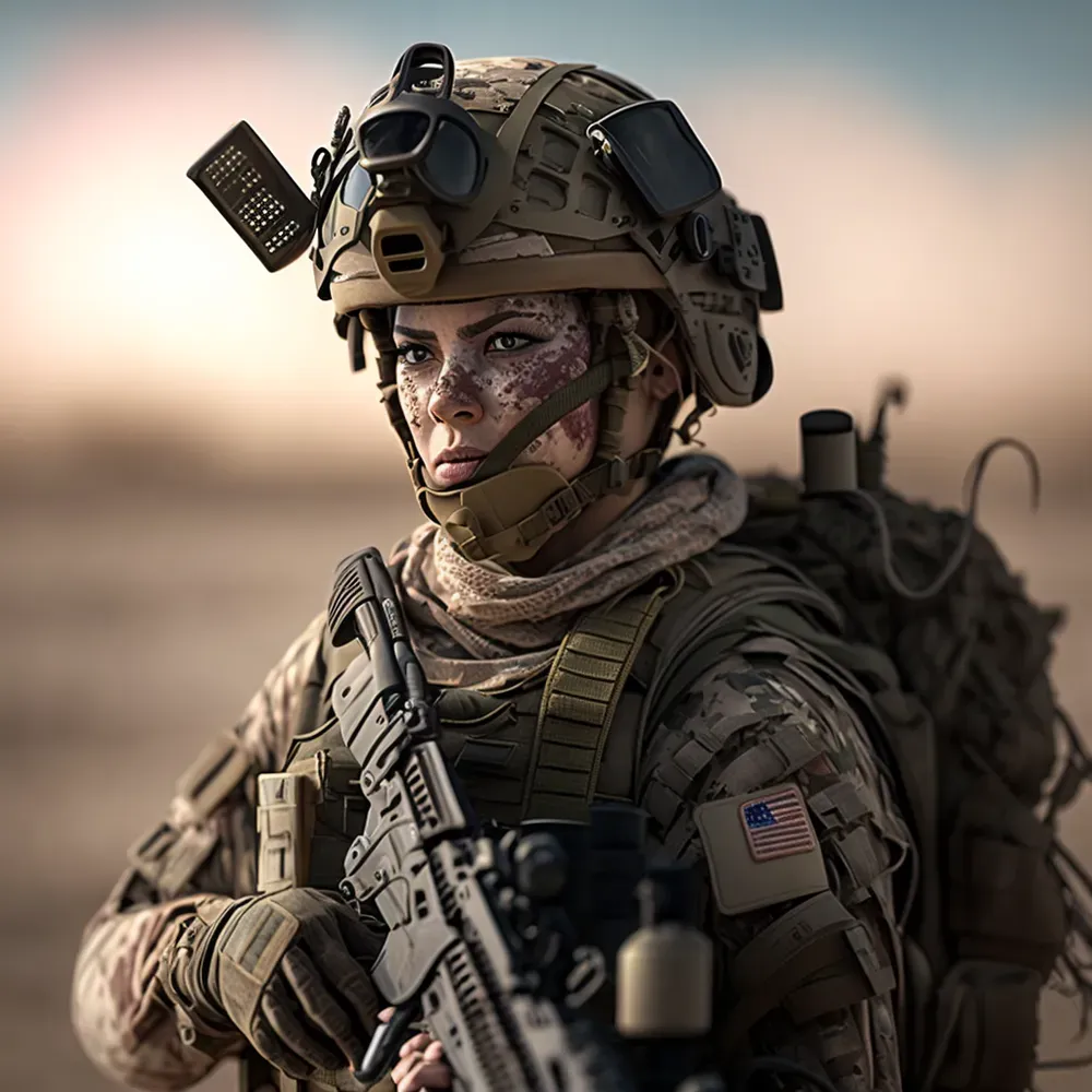 Soldier Photographs Midjourney Prompt | PromptBase