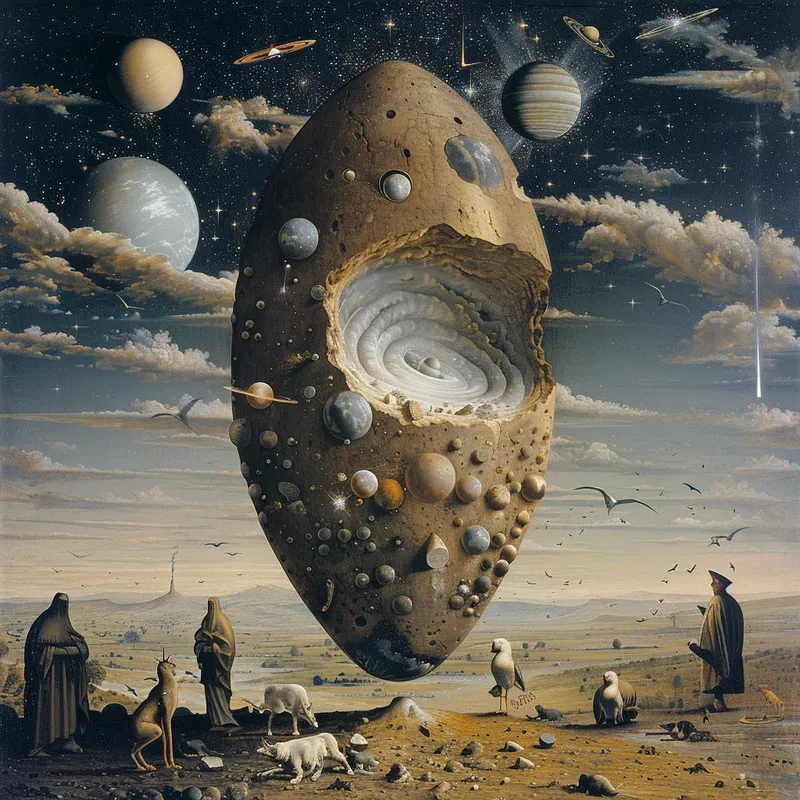 Oneiric Surreal Visions Oil Paintings Midjourney Prompt | PromptBase