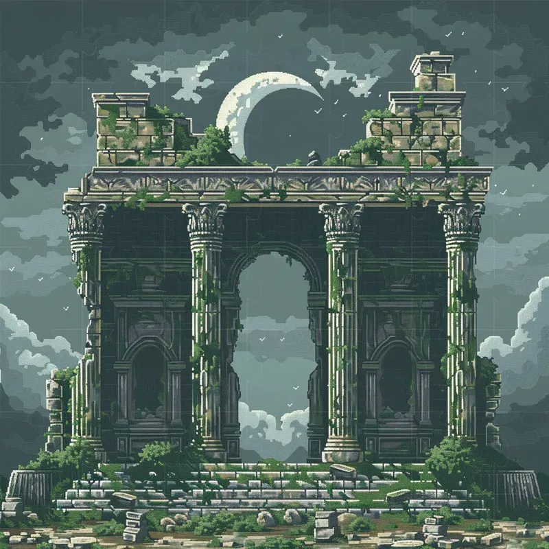 Pixel Art Illustrations Midjourney Prompt | PromptBase