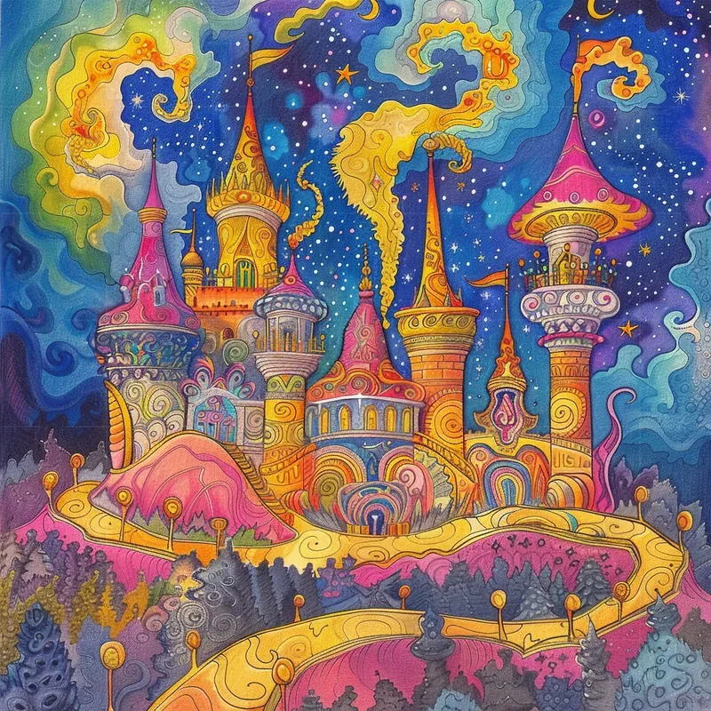 Fantasy Storybook Illustration For Kids Midjourney Prompt | PromptBase