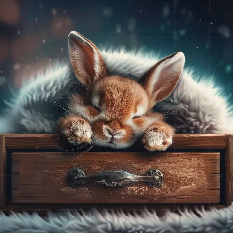 Cozy Havens Baby Animals Illustrations Midjourney Prompt | PromptBase