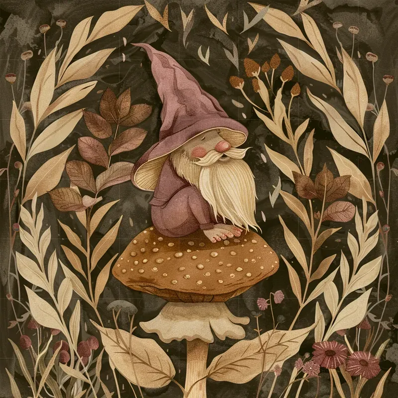 Vintage Style Storybook Illustrations Midjourney Prompt | PromptBase