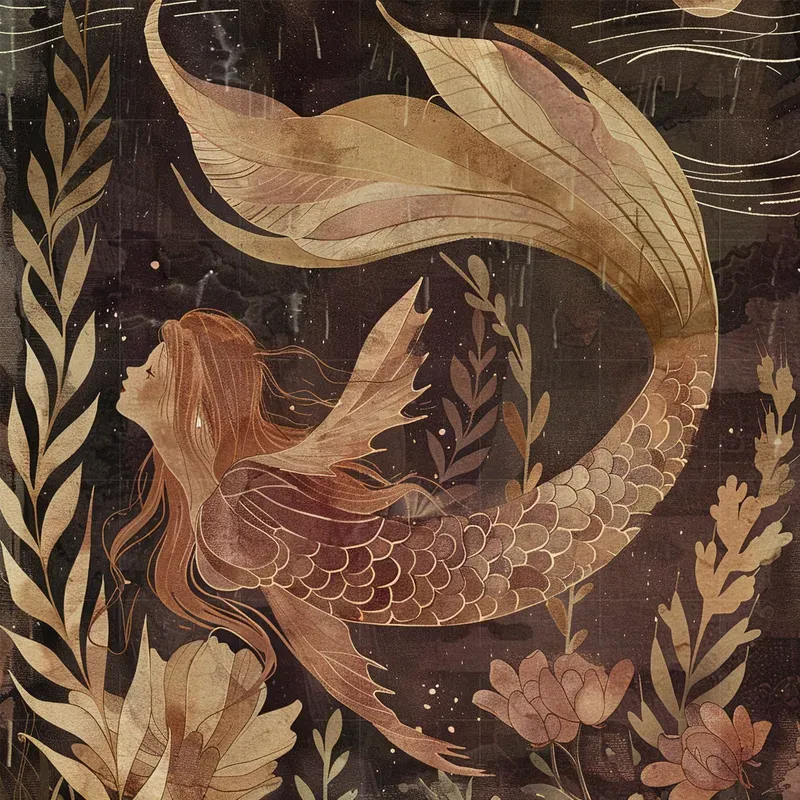 Vintage Style Storybook Illustrations Midjourney Prompt | PromptBase