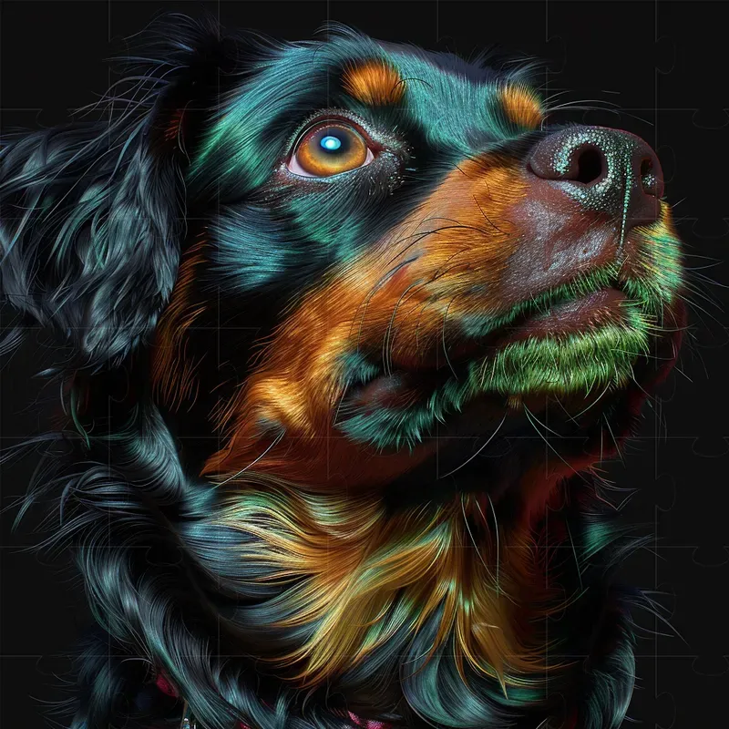 Beautiful Animal Portrait Art Prints Midjourney Prompt PromptBase