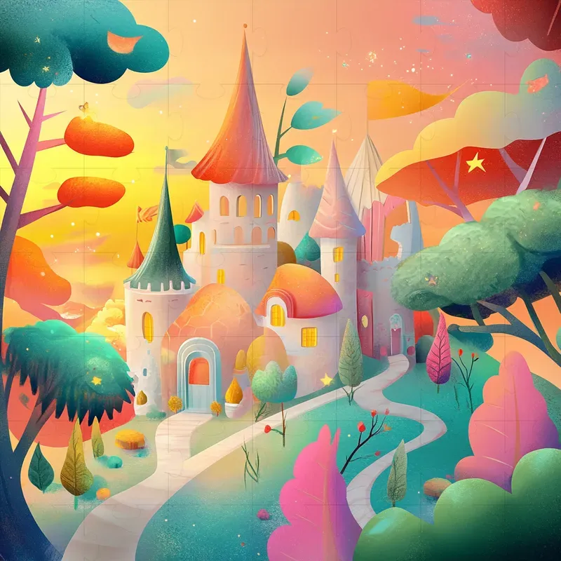 Digital Kids Storybook Illustrations Midjourney Prompt | PromptBase
