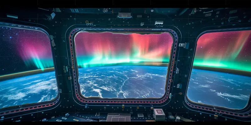 Hyperrealistic Space Window Views Midjourney Prompt | PromptBase