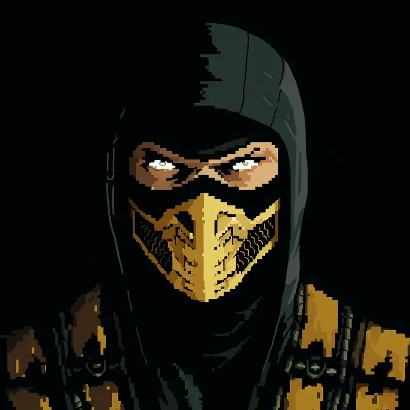 Retro Game Pixel Art Avatars Midjourney Prompt | PromptBase