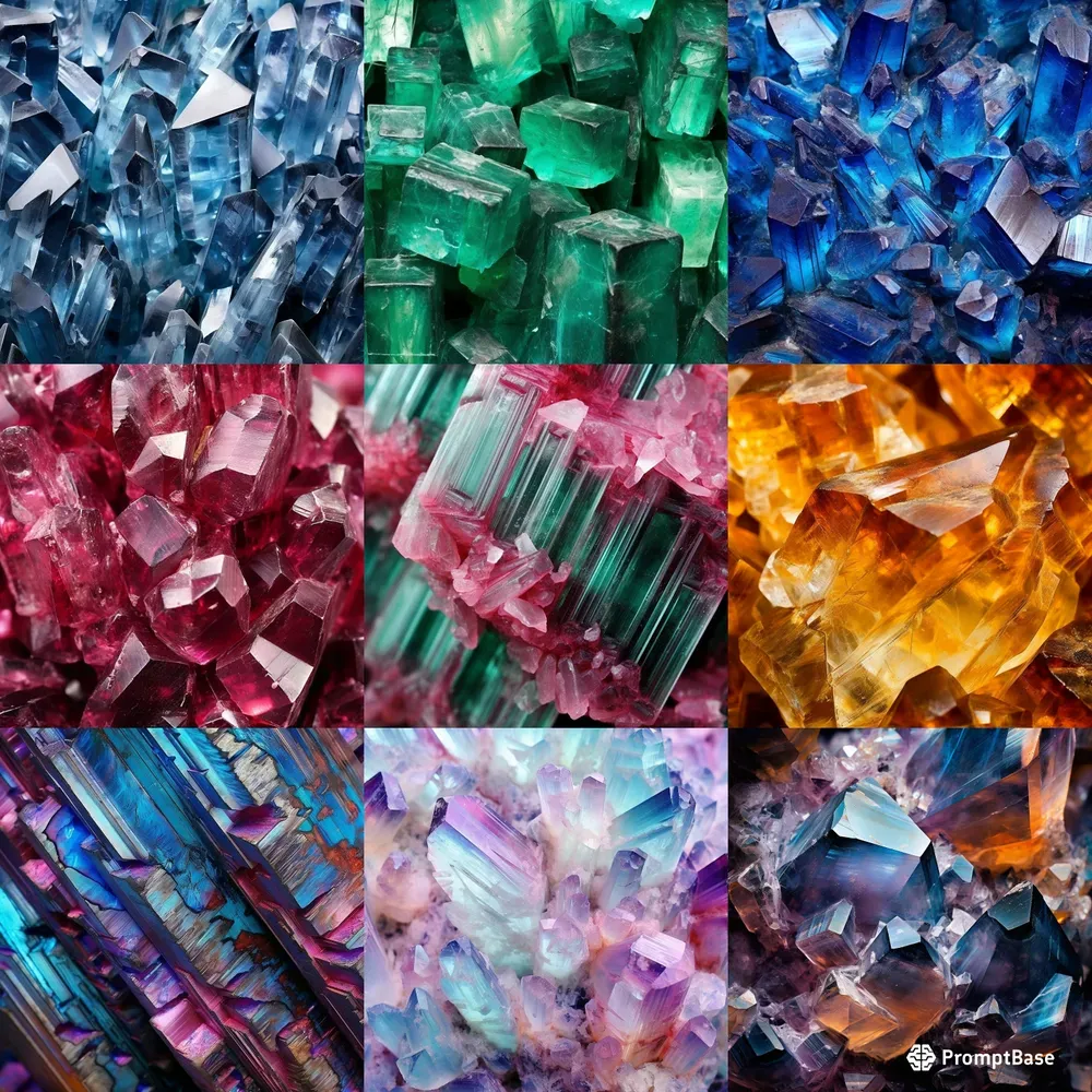 Raw Gemstone Background Wallpapers Midjourney Prompt | PromptBase