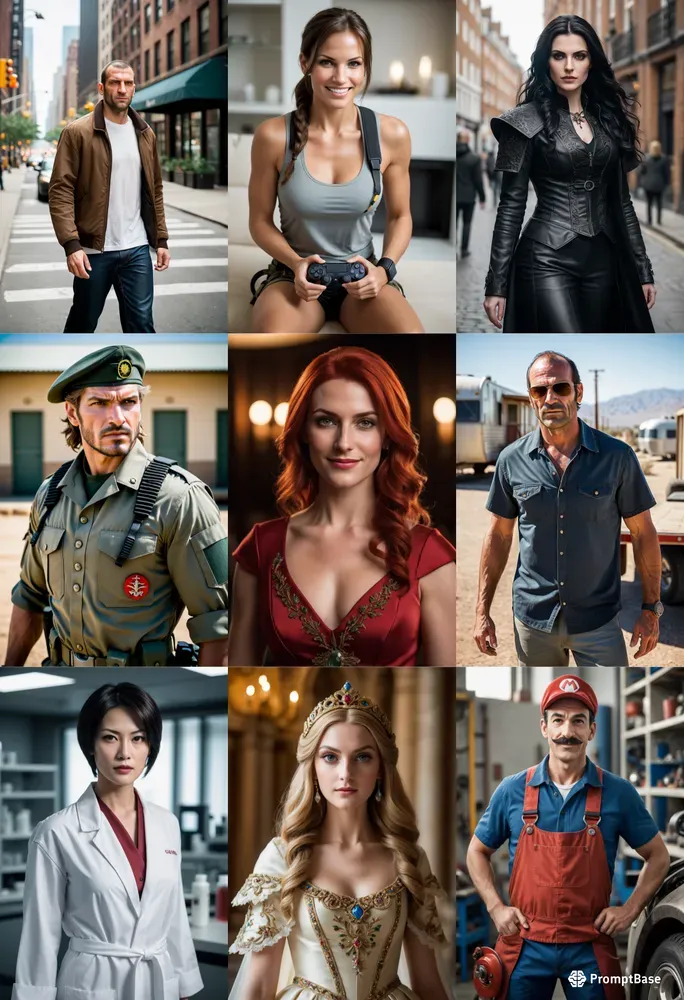 Deviantart Real Life Fantasy Characters In Real Life Stable Diffusion Prompt | PromptBase