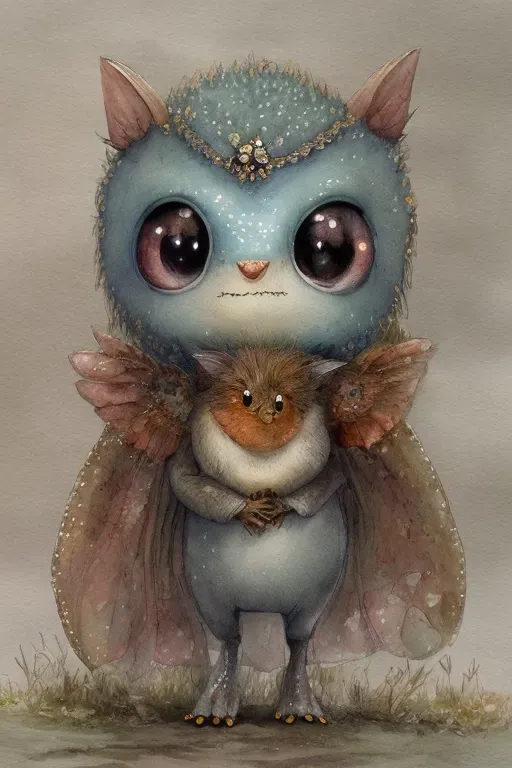 Portraits Of Cute Mythical Creatures Stable Diffusion Prompt | PromptBase