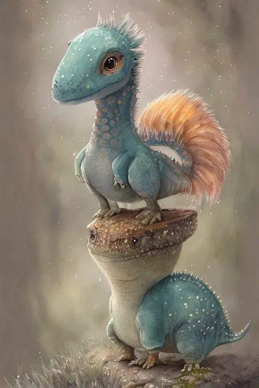 Portraits Of Cute Mythical Creatures Stable Diffusion Prompt | PromptBase