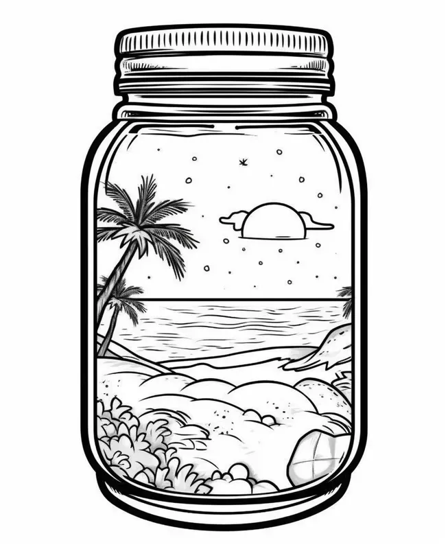 Alabaster Jar Coloring Page [2025]