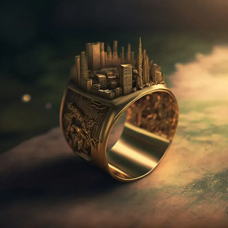 Epic Fantasy Rings Midjourney Prompt | PromptBase