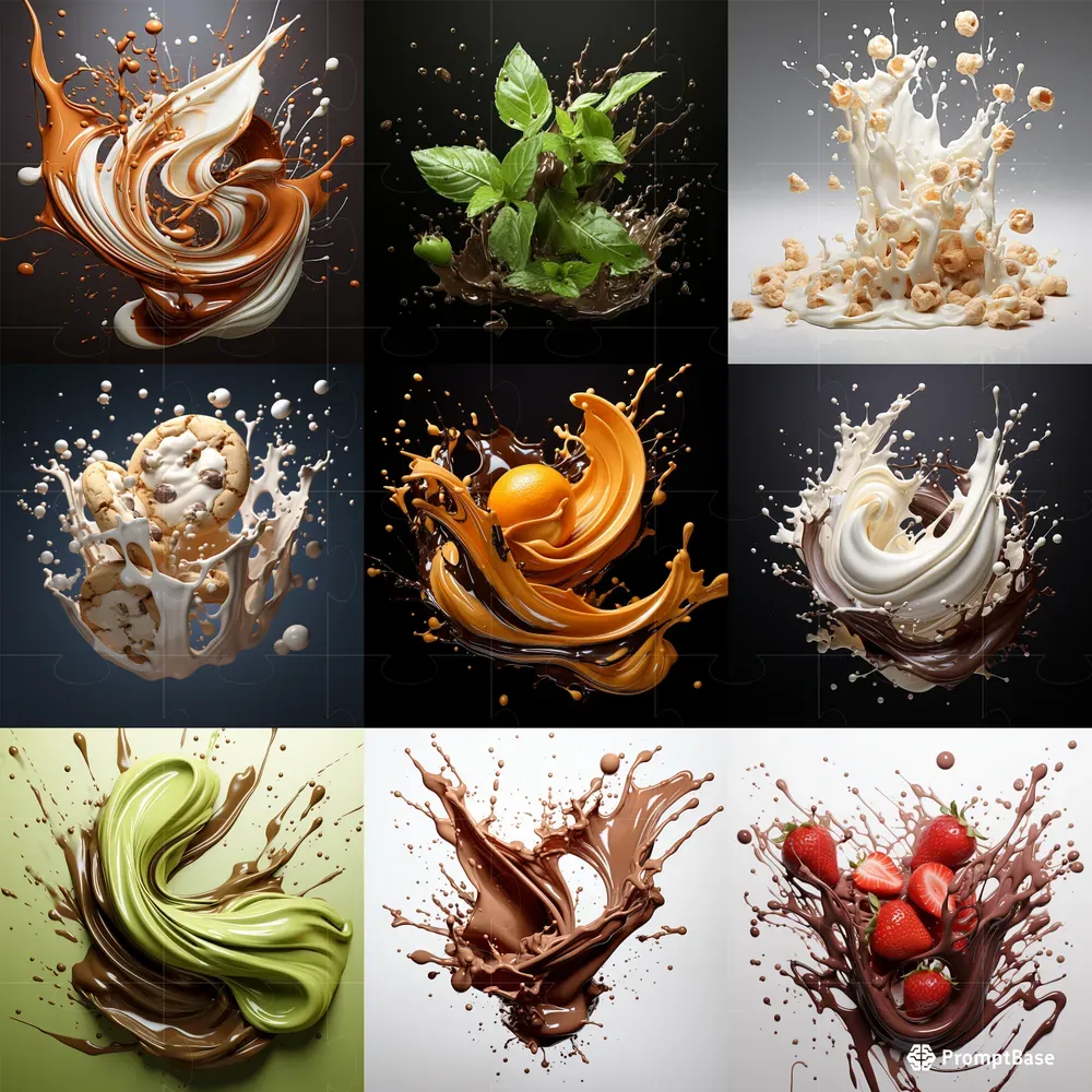 Liquid Motions Midjourney Prompt PromptBase