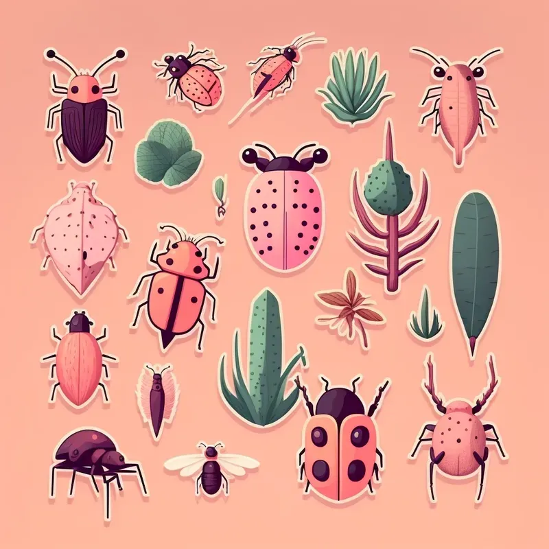 Cute Stickers For Different Themes Midjourney Prompt | PromptBase
