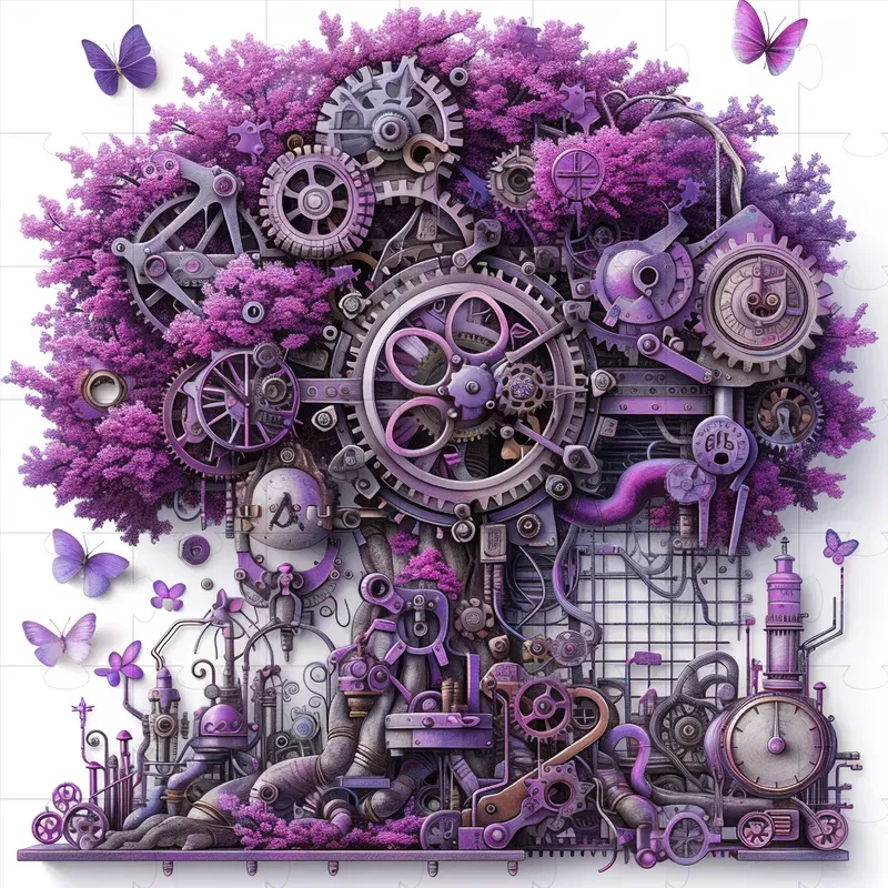 Outrageous Steampunk Clip Art Midjourney Prompt | PromptBase