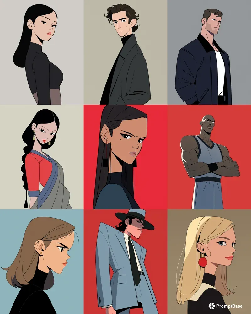 gantz-inspired-character-concepts-midjourney-prompt-promptbase