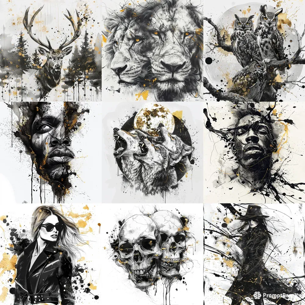 exploding ink drawings midjourney prompt | promptbase... Realistic Sketch Ink Splash Art Midjourney Prompt | PromptBase