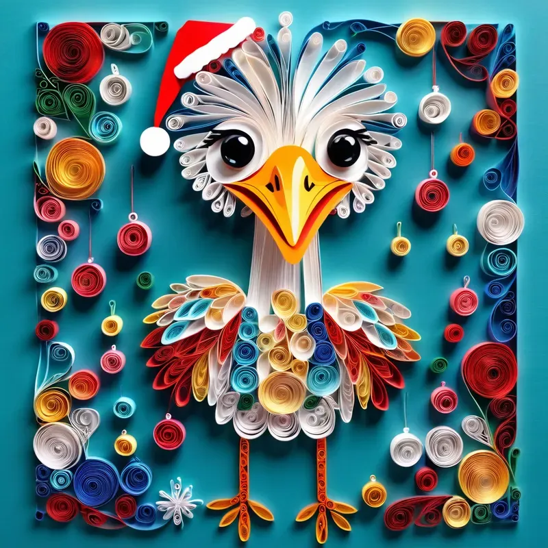 Quilling Paper Art Animals Stable Diffusion Prompt | PromptBase