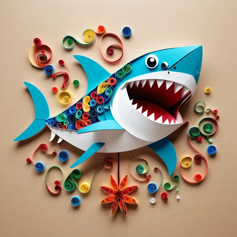 Quilling Paper Art Animals Stable Diffusion Prompt | PromptBase