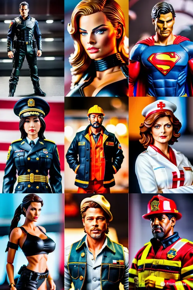 Action Figures With Your Own Face Stable Diffusion Prompt | PromptBase