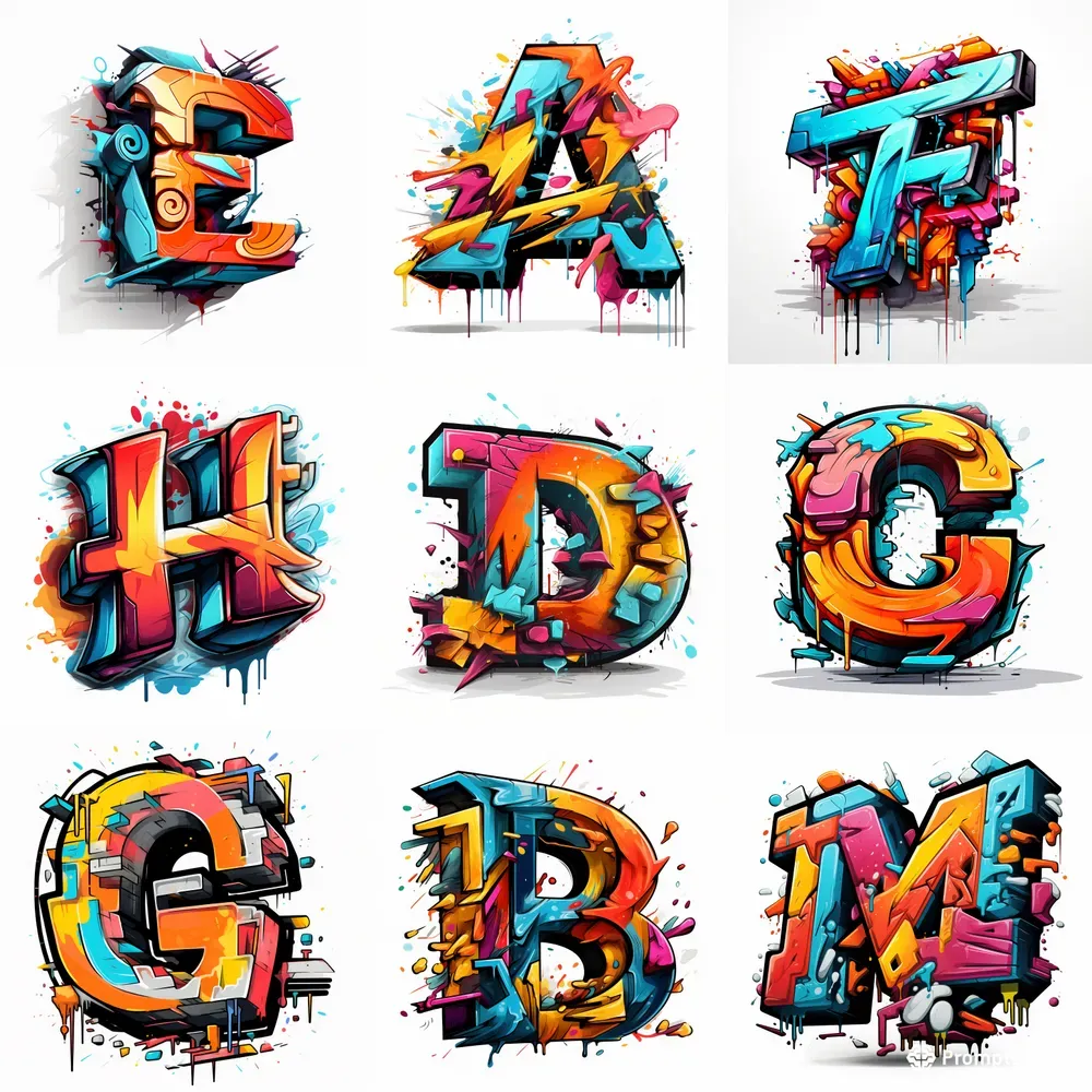 趣味 Graffiti alphabet iareugly12 My graffiti-alphabet in an overview