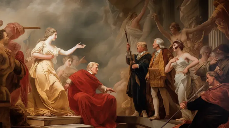 Neoclassicism Art Midjourney Prompt | PromptBase