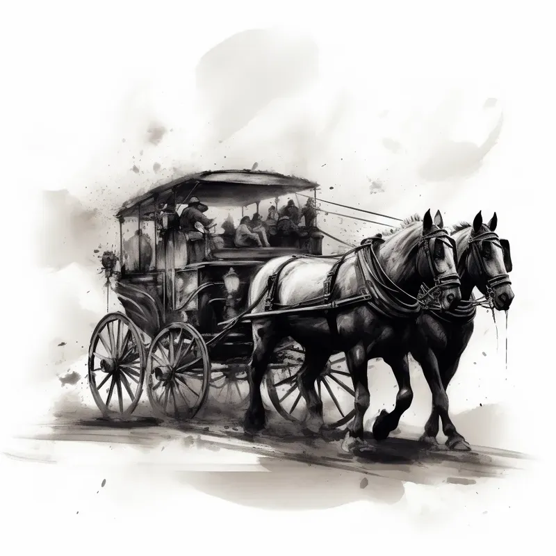 Black And White Horror Drawings Midjourney Prompt PromptBase