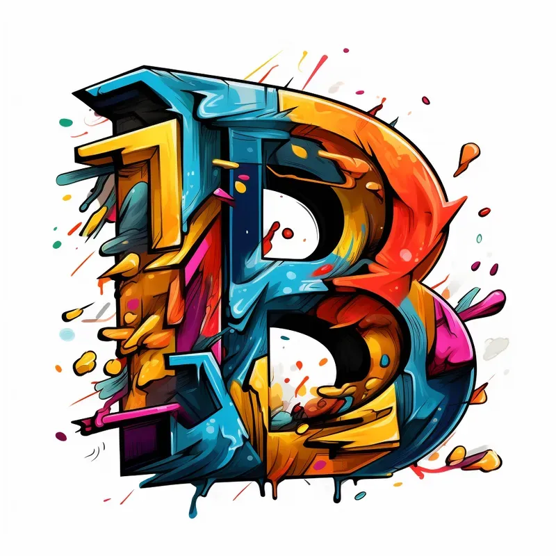 Alphabet Graffiti Style Midjourney Prompt | PromptBase