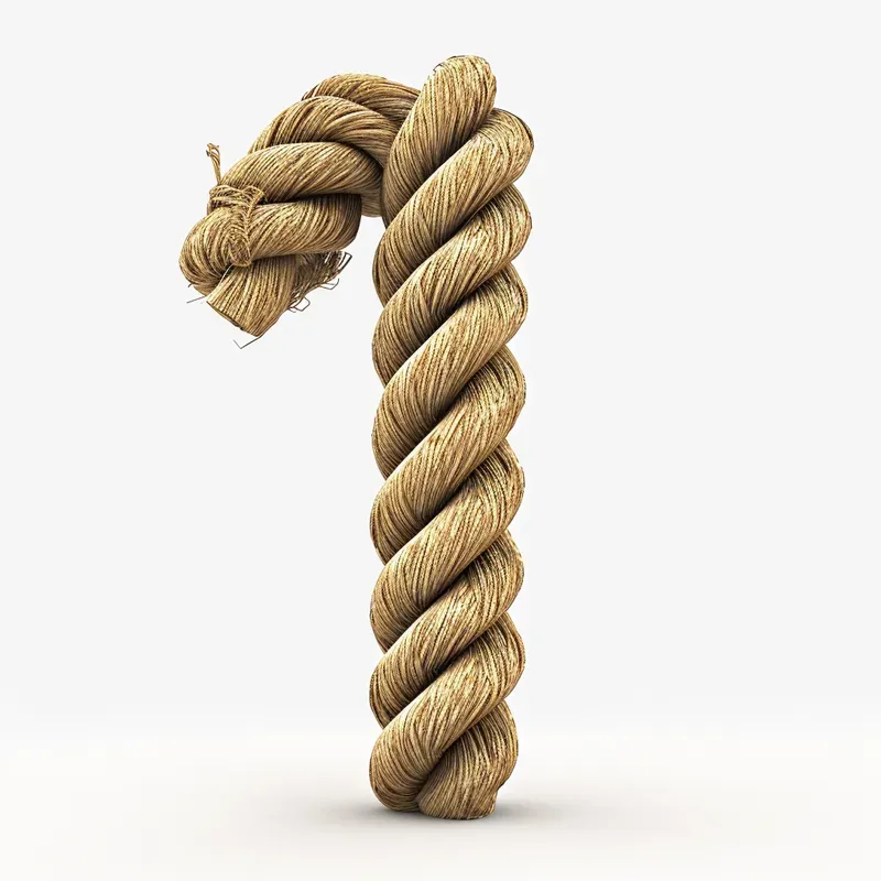 Alphabet Text Rope Letters And Numbers Midjourney Prompt | PromptBase