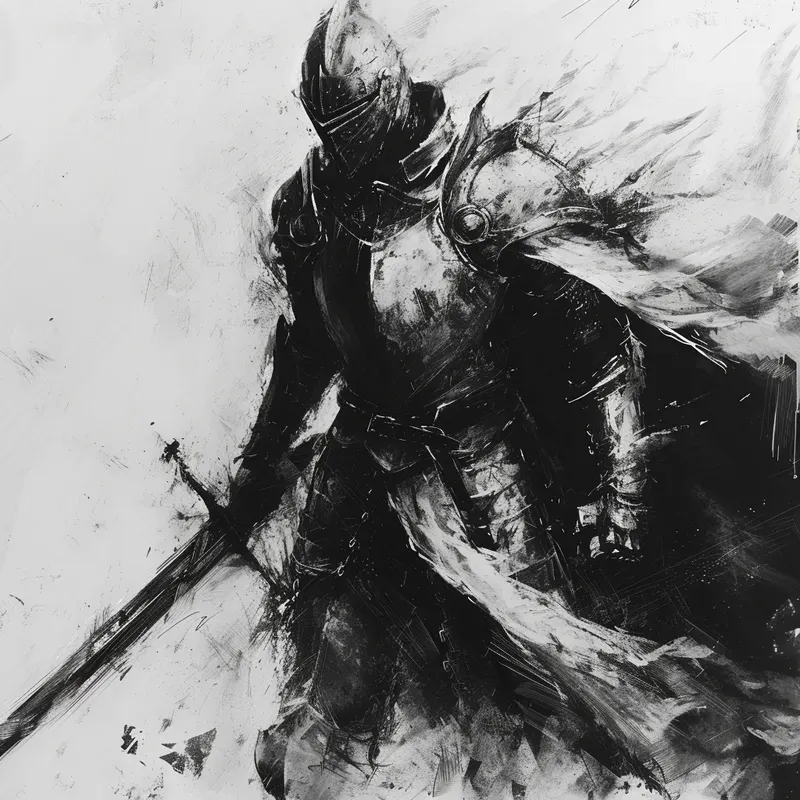 Charcoal Drawing Art Midjourney Prompt | PromptBase