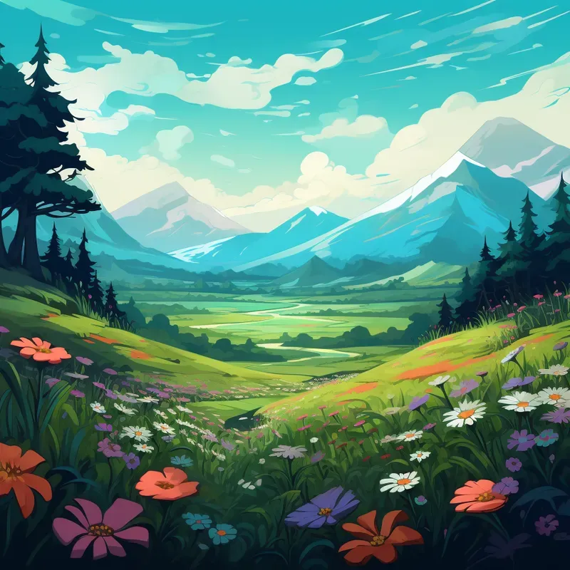 Landscapes Midjourney Prompt | PromptBase