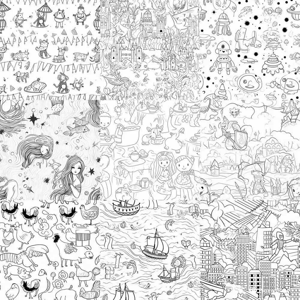 Playful Coloring Pages Midjourney Prompt Promptbase Playful Coloring Pages Midjourney Prompt Promptbase