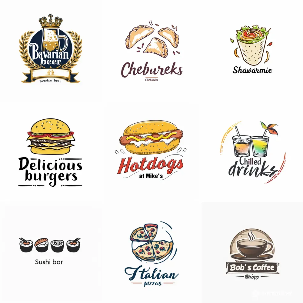 Logos For Fast Food Establishments Midjourney Prompt PromptBase