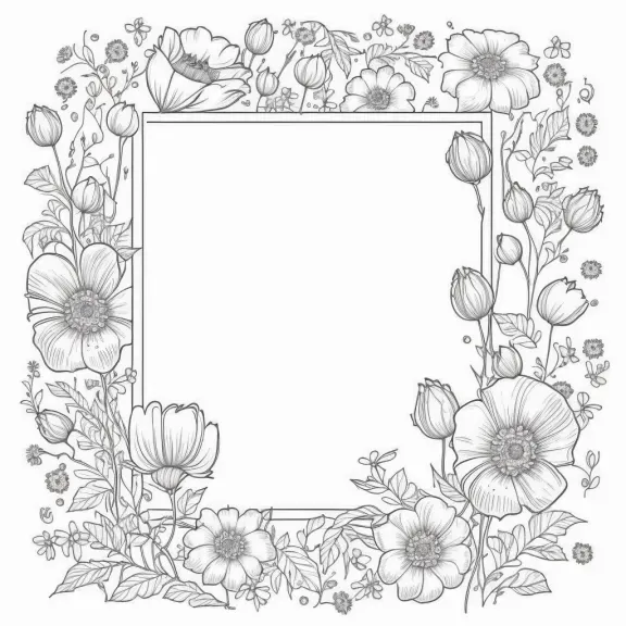Frame Coloring Page And Planner Inserts Midjourney Prompt Promptbase Frame Coloring Page And Planner Inserts Midjourney Prompt Promptbase