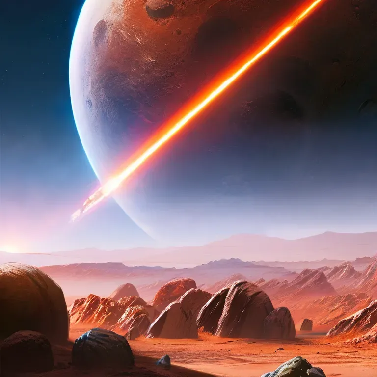 Alien Planet Landscapes Stable Diffusion Prompt | PromptBase