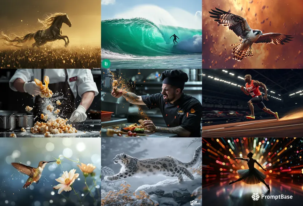 Hyper Realistic Subjects In Action Raw Ps Midjourney Prompt | PromptBase