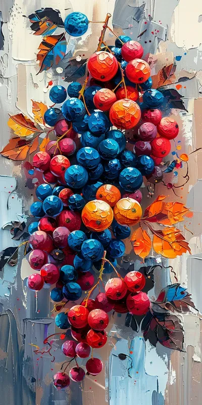 Photo inspiration: Impasto Collage Art Reference: Impasto Collage Style Midjourney Prompt