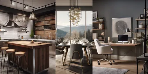 Modern Living Room Interior Design Ideas Midjourney Prompt | PromptBase