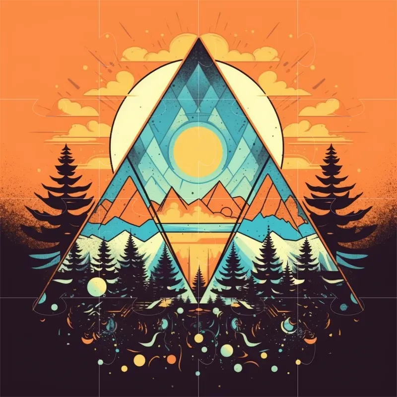 Curated visual reference: Fresh Look at Nature Driven Tshirt Design Ideas Midjourney Prompt