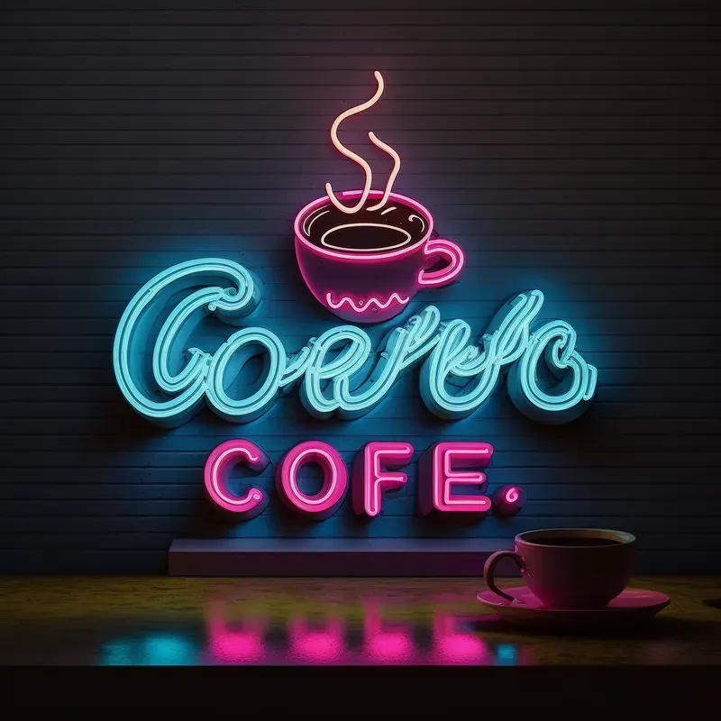 Retro Neon Signs Midjourney Prompt PromptBase