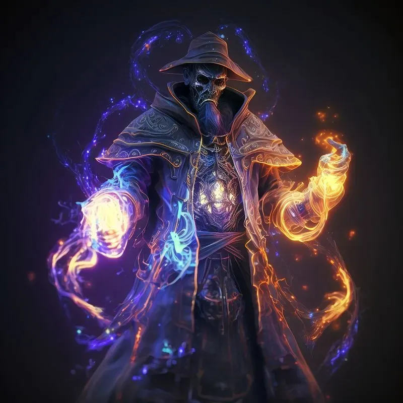 Futuristic Wizard Avatars Midjourney Prompt | PromptBase