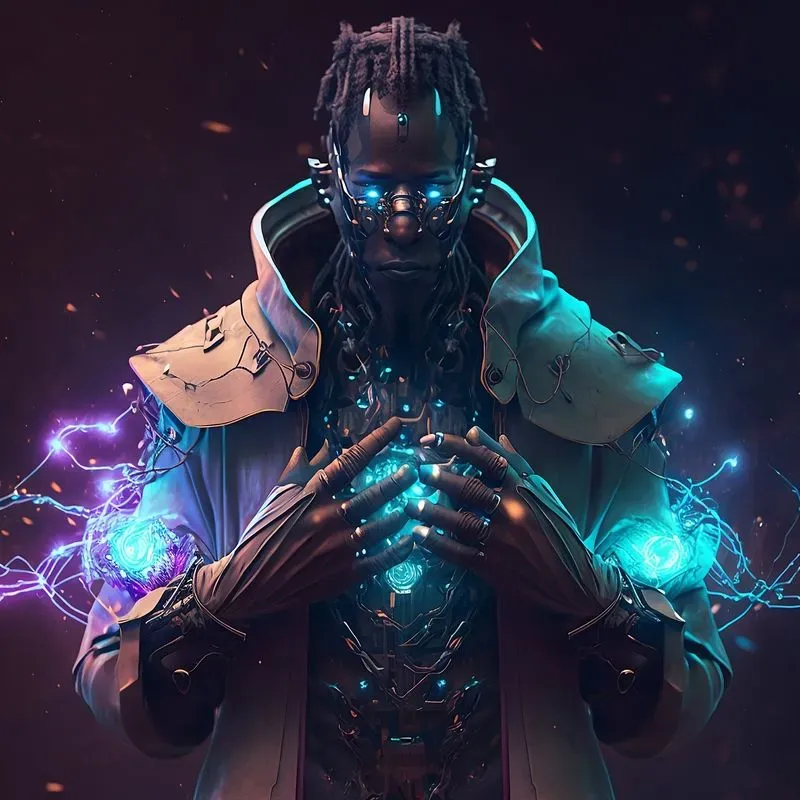 Futuristic Wizard Avatars Midjourney Prompt | PromptBase