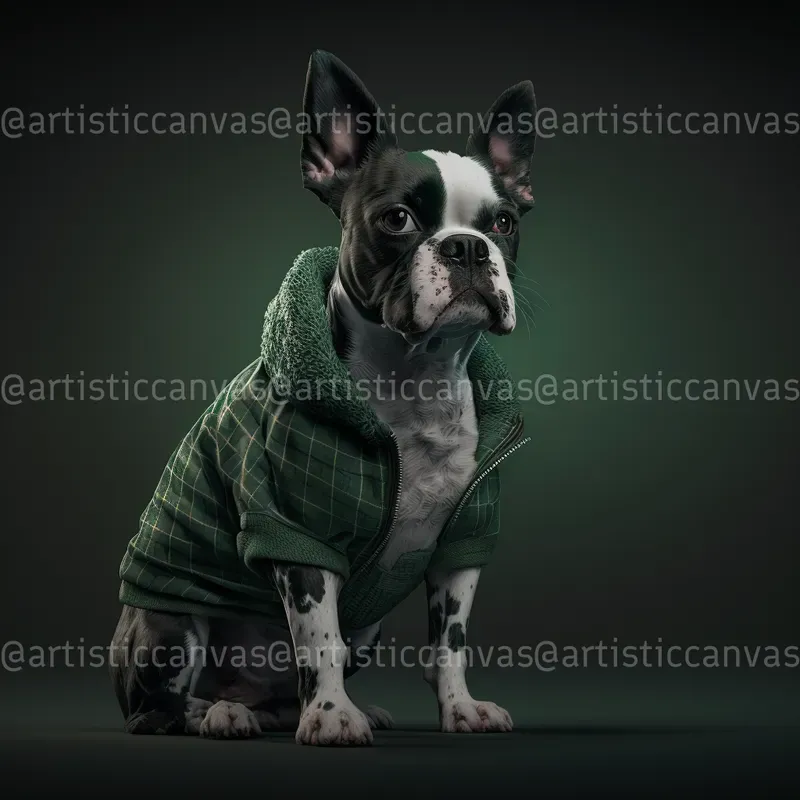Animals In Color Jackets Midjourney Prompt | PromptBase