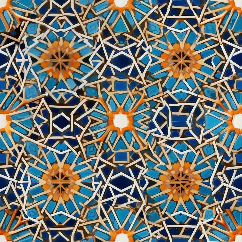 Moroccan Tile Patterns Midjourney Prompt | PromptBase