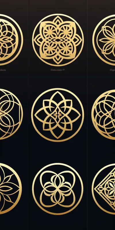 Iluminarty Inlay Pattern Ancient Illuminati Patterns Midjourney Prompt | PromptBase