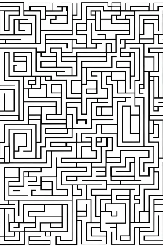 Labyrinth Patterns Midjourney Prompt | PromptBase