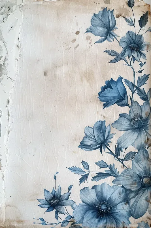 Journal Frame Watercolor Flowers Midjourney Prompt | PromptBase