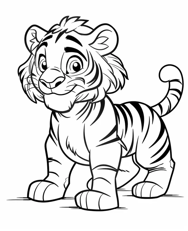 Animal Cartoon Coloring Pages Midjourney - 1711180559982c 800x800.webp